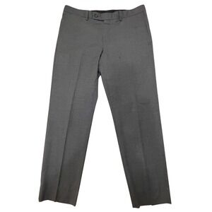 Ted Baker London Jefferson Gray Wool Dress Pants Mens Size 36R *See Pics‎ Disc.